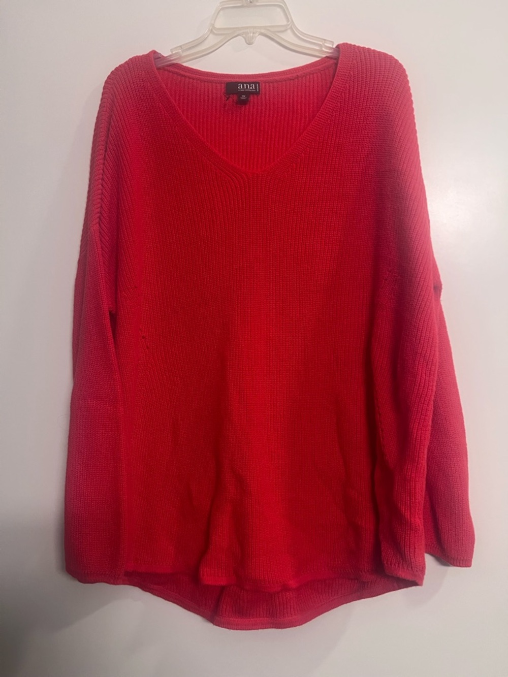 ana red sweater size 3X